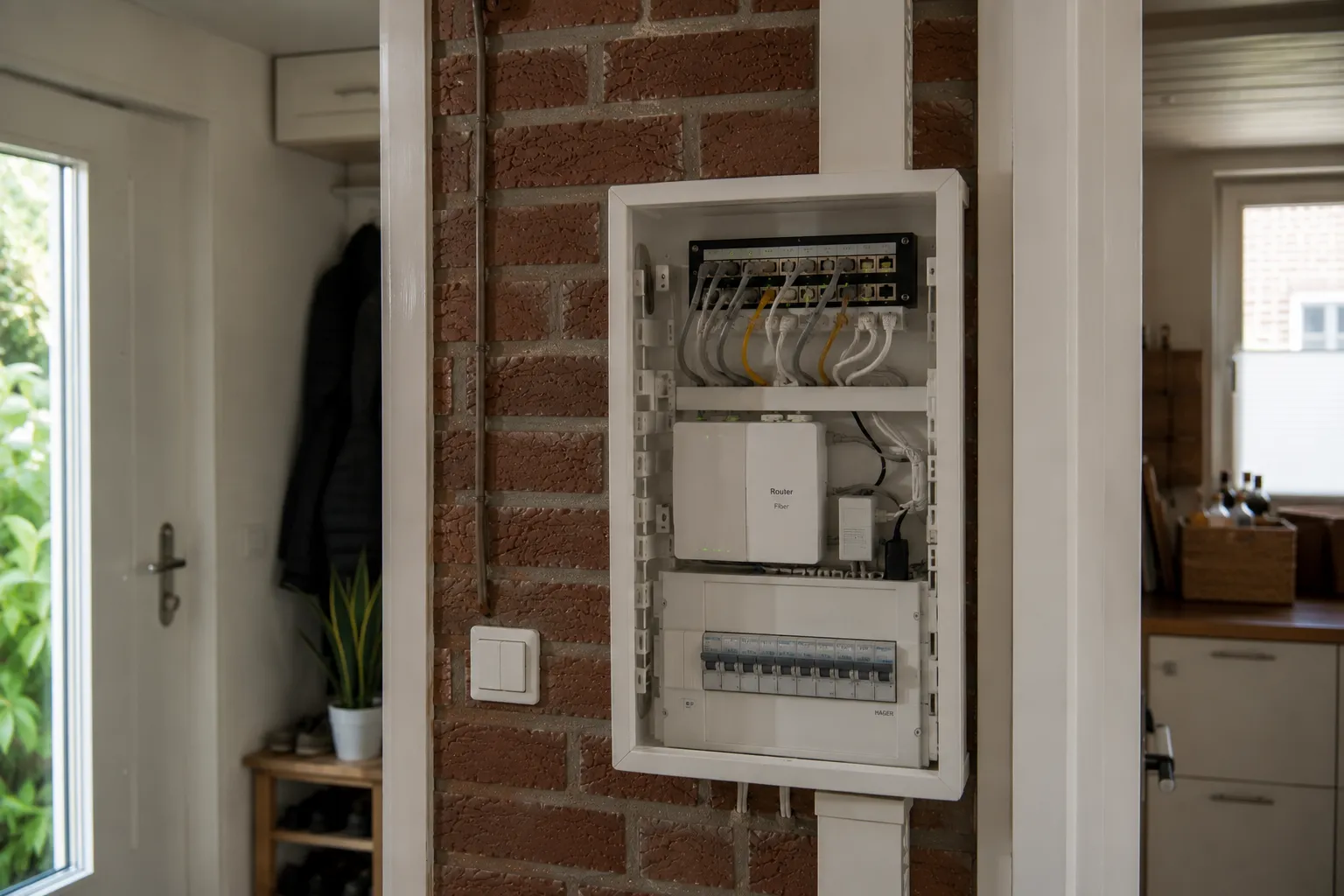 Moderne Beleuchtung und Gebäudetechnik