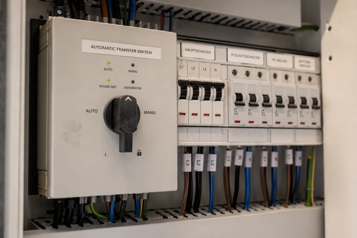 Saubere Notstrom-Installation durch Zweering Elektrotechnik